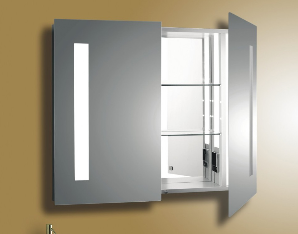 bathroom medicine cabinets with mirror and lights