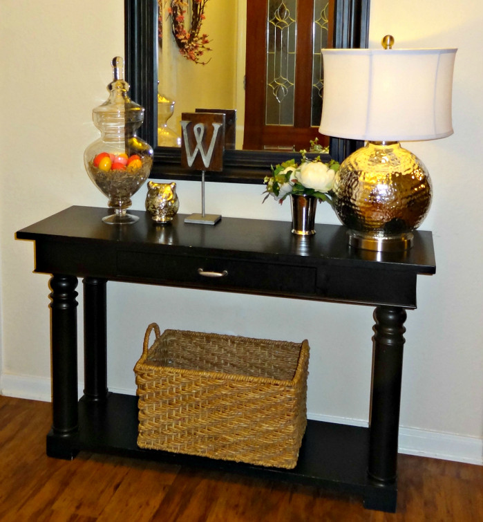 Black Entryway Table Interesting Ideas For Home