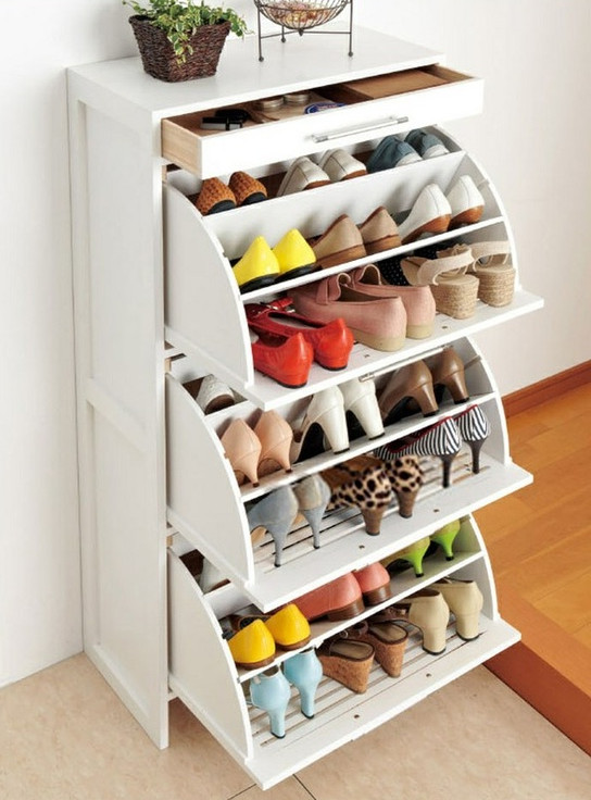 Vertical Shoe Storage