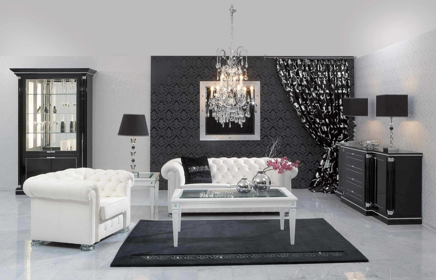 Black and White Painted Rooms7