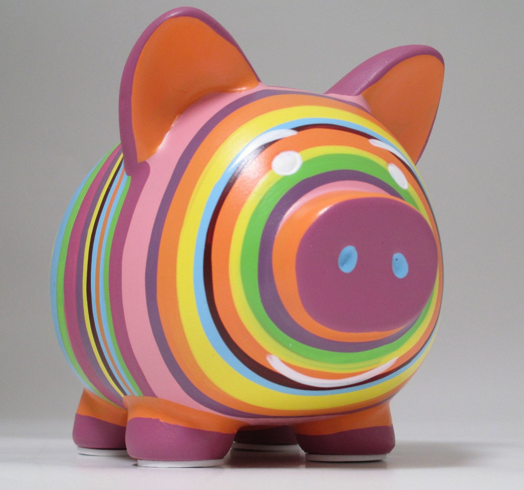 Ceramic Piggy Banks to Paint  5