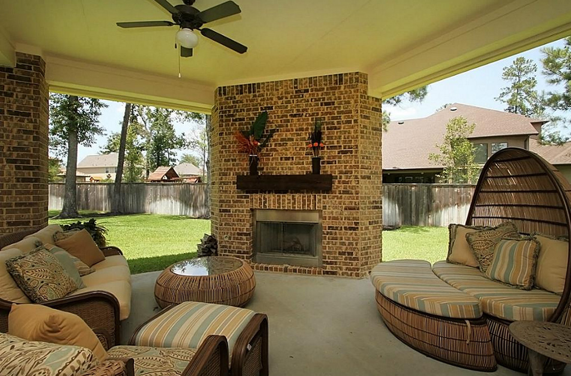 Covered Patios with Fireplaces  4