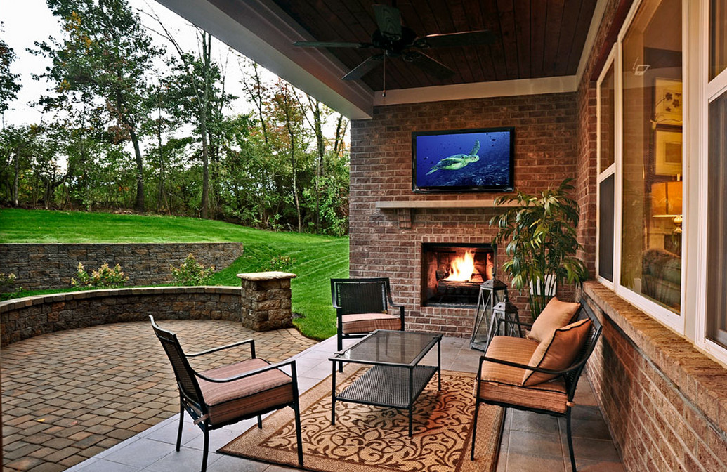 Covered Patios with Fireplaces  7