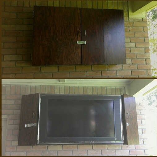 DIY Outdoor TV Enclosure 4