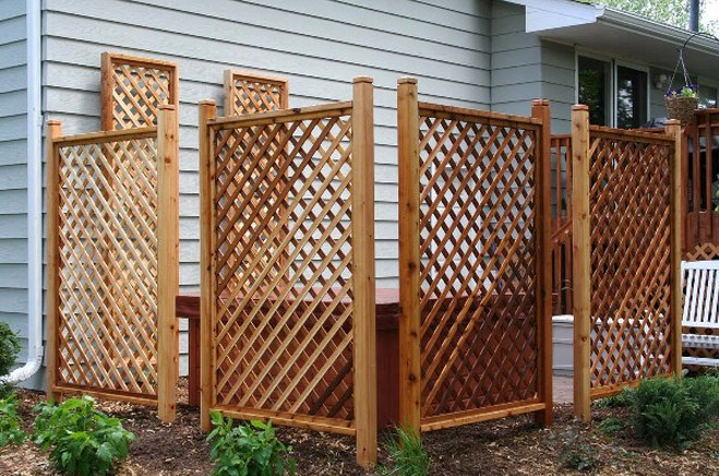 Free Standing Privacy Screen  5