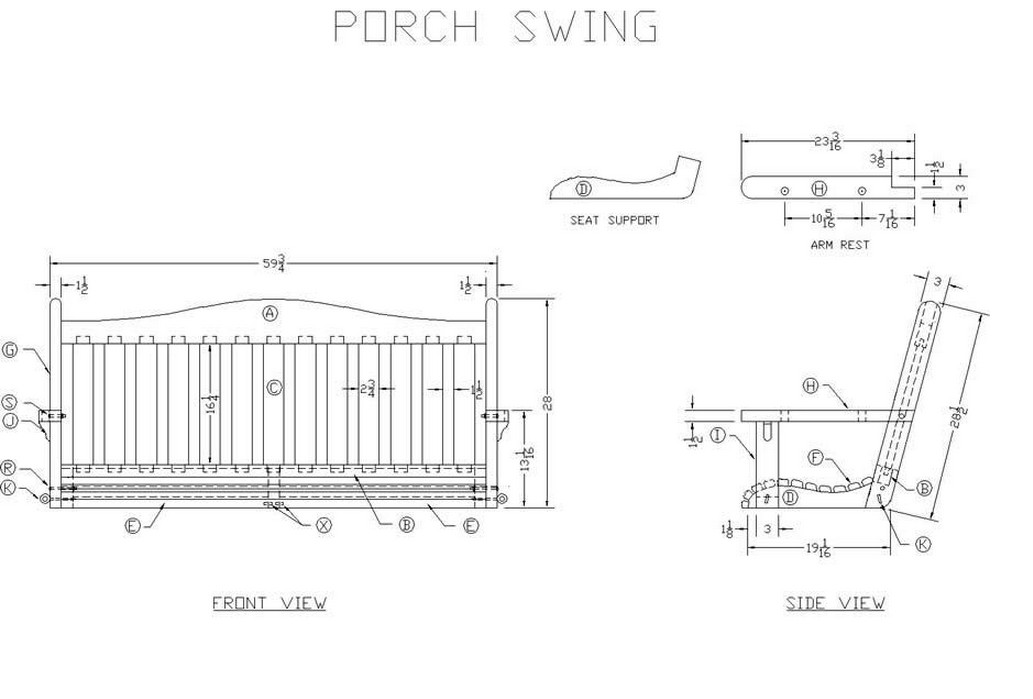 Hanging Porch Swing Plans 3