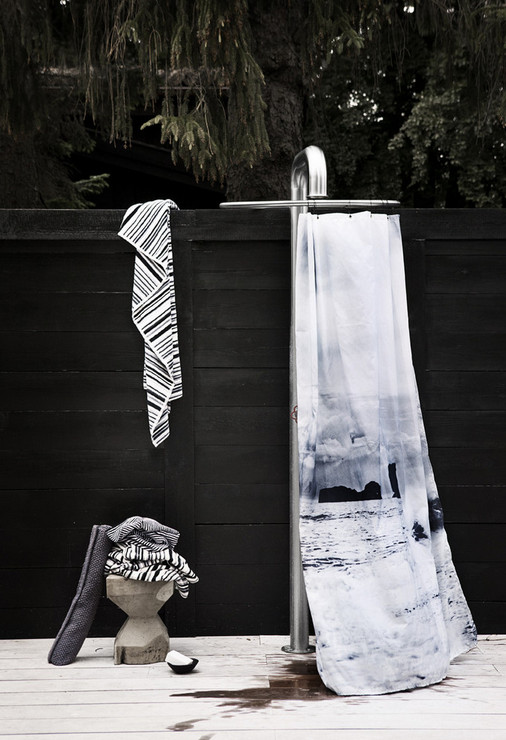 Outdoor Shower Curtain Ideas 6