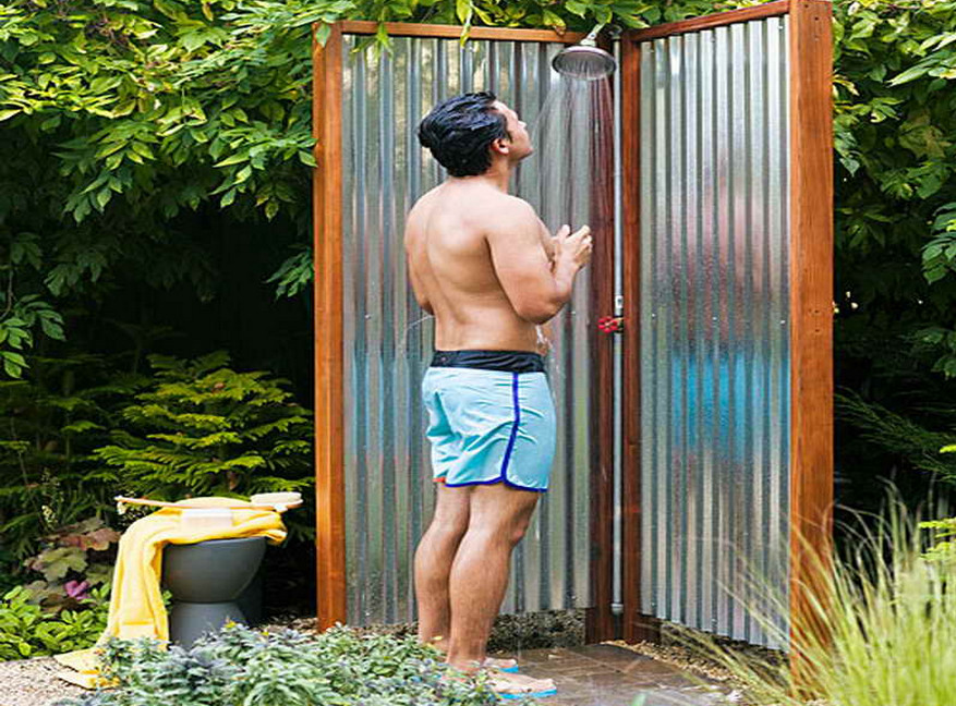 Outdoor Shower Enclosure Plans 2