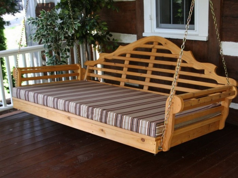 Porch Swing Bed Cushions6