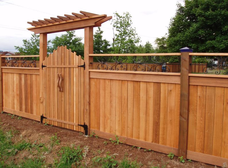 Wood Privacy Fence Gates  6