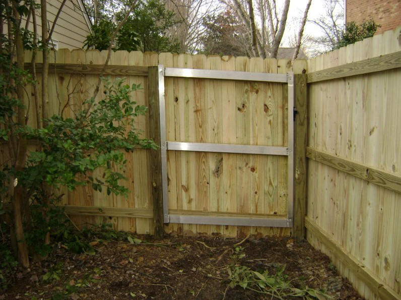 Wood Privacy Fence Gates