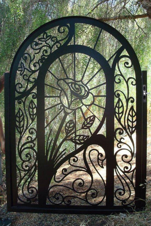 decorative metal gates modern 2